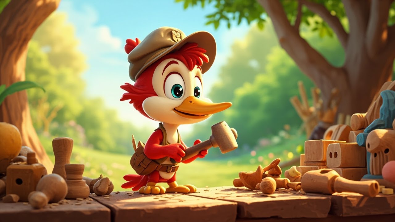 Canciones de Animales Pico, el Pájaro Carpintero 🐦 | NUBIMÚ - Canciones Infantiles