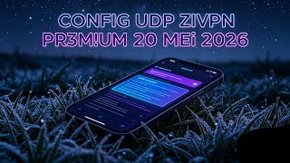 CONFIG UDP ZIVPN PR3M!UM 20 MEI 2026