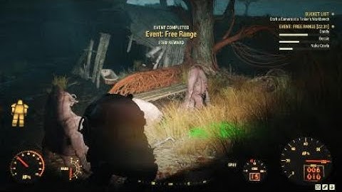 Fallout 76 Mire Free Range with Heavy Gunner
