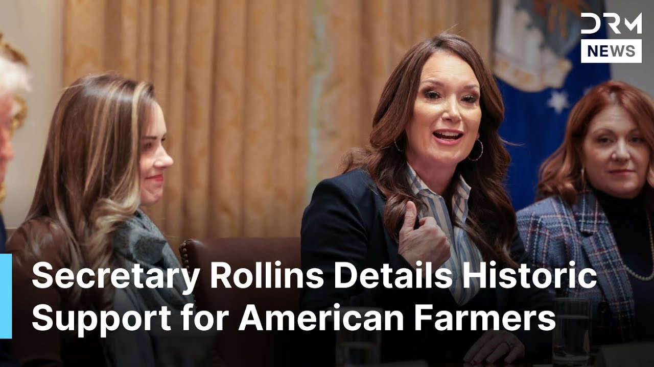 Collette Rulison Usda USDA Secretary Rollins Unveils Landmark Support for Farmers, Ending War ...