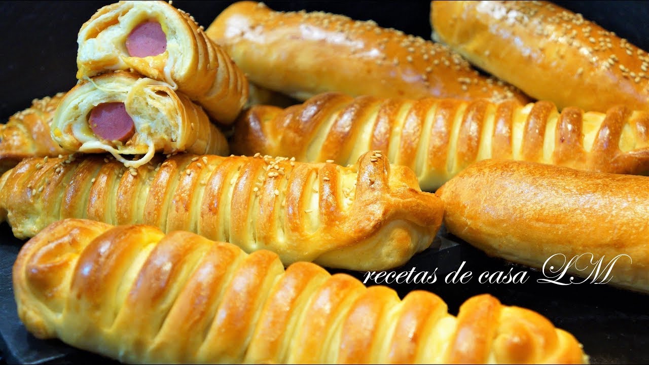 PAN DE PERRITO RELLENO / HOT DOG RELLENO - YouTube