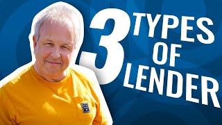 Which of the 3 mortgage lender types will lend to you?