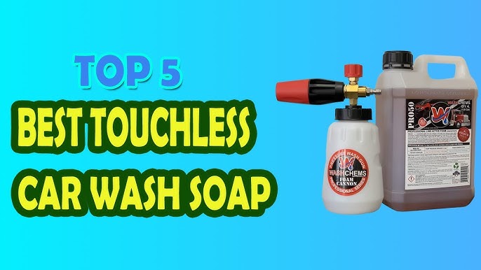  Wash Chems Pro 50 Touchless Car Wash Detergent Soap Concentrate  No Brushing, Commercial Grade Professional Auto Foam Cleaner Also Great for  Trucks & Tractors : Health & Household