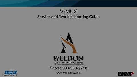 Weldon V-MUX Electrical System Overview - Part II