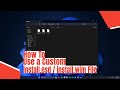 How To Use a Custom install.esd / install.wim File