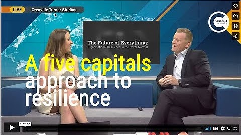 6. A 5 capitals approach to resilience