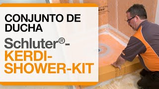 Cómo instalar el conjunto de ducha Schluter-KERDI-SHOWER-KIT