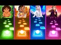 Baby Moana And Maui Vs Frozen Elsa And Anna - Tiles Hop!