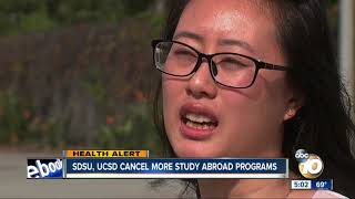 SDSU, UCSD cancel more study abroad programs over coronavirus