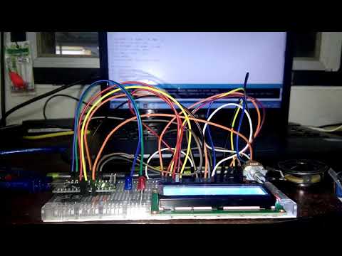 Mini Projace Arduino lcd : ไซเรนรถ