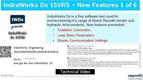 IndraWorks Ds 15VRS New Features 1 of 6