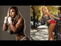 筋トレ女子　フィットネスモデルLauren Drainのトレーニング（workout）風景#2