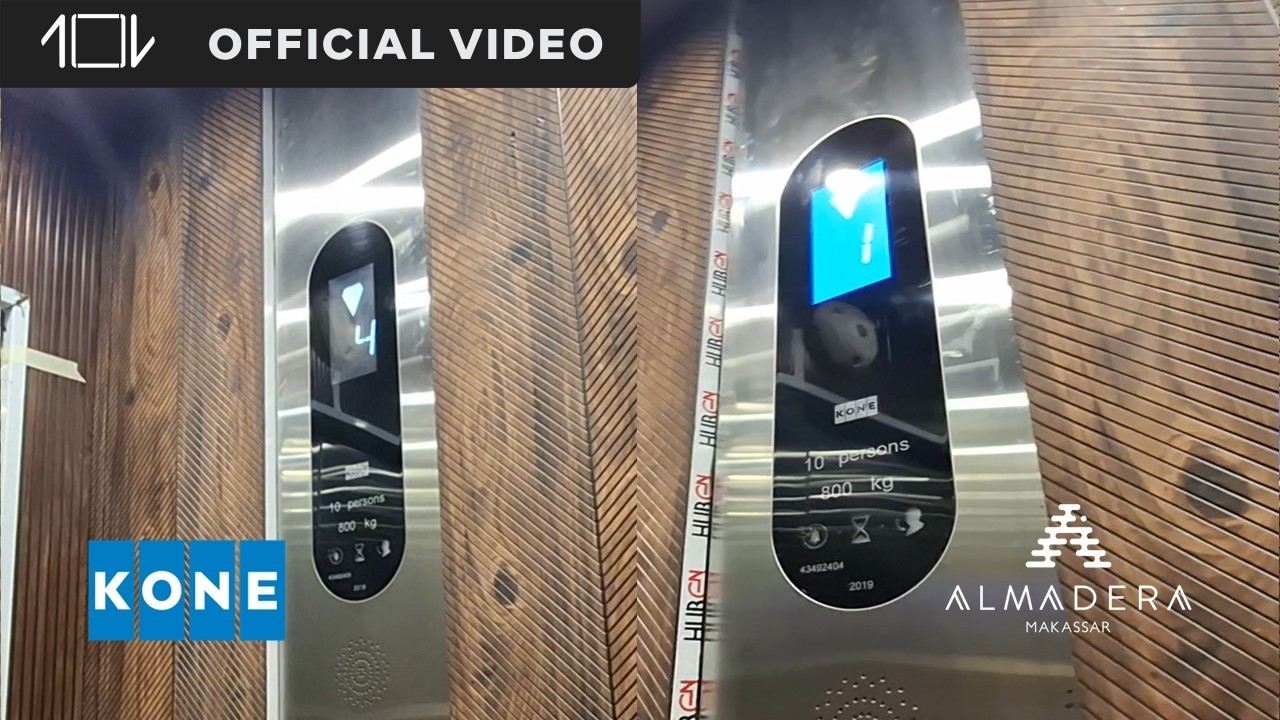 Kone Minispace Traction Elevators - Almadera Hotel Makassar