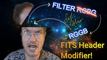 FITS Header Modifier:  Easiest FITS Header Modifier out there, including BATCH Modifying!!
