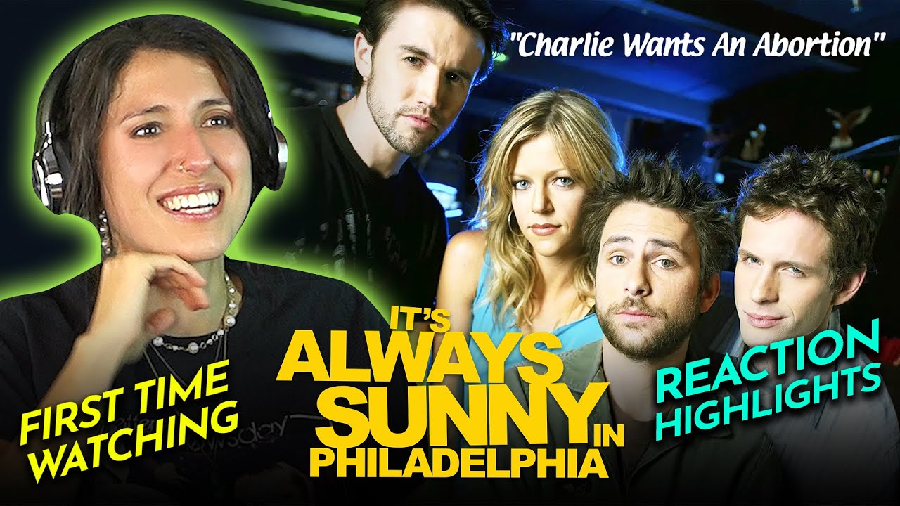 James loves IT'S ALWAYS SUNNY IN PHILADELPHIA 1x2 "Charlie Wants an Abortion" (2005) TV Reaction