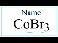 Naming Compounds with Transition Metals