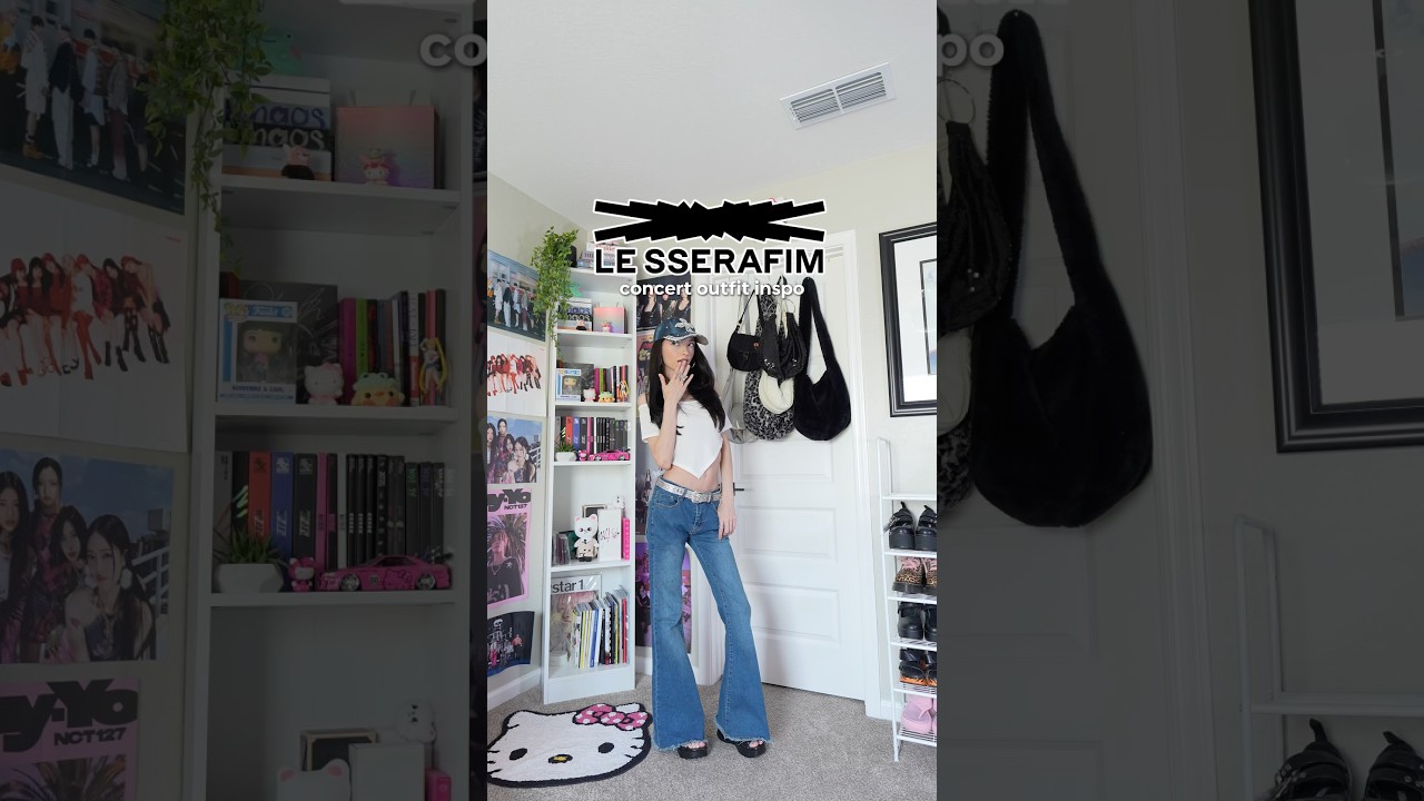 LE SSERAFIM concert outfit inspo ⚡️