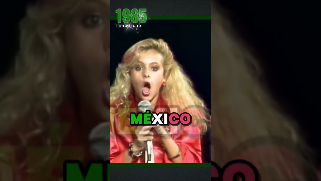 Timbiriche México Letra #shorts #timbiriche #miguelbose #mundial2026 #los80s #nostalgia