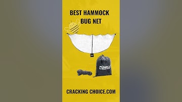 BEST HAMMOCK BUG NET - Is Going Hammock Camping Bugging You?