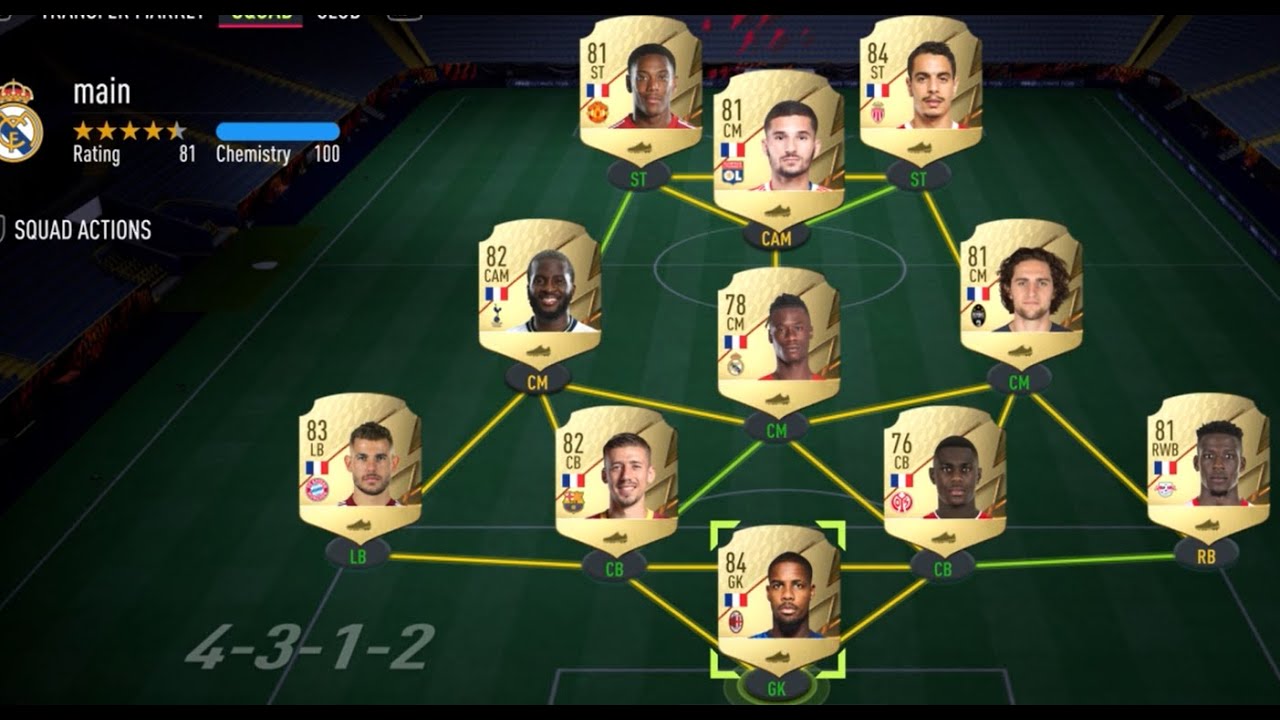 Fifa 22 squads