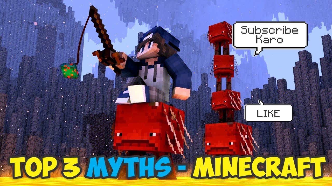 3 Minecraft Myths That Will Blow Your Mind - Part 5 #shorts