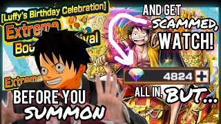Confession Time. What's the stupidest thing you ever done and or thought in bounty  rush? For me when I first got the game after a month this Luffy came out.  And I