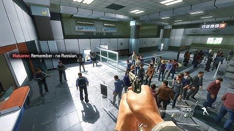 Breaking Boundaries at the Zakhaev International Airport | Outside No Russian