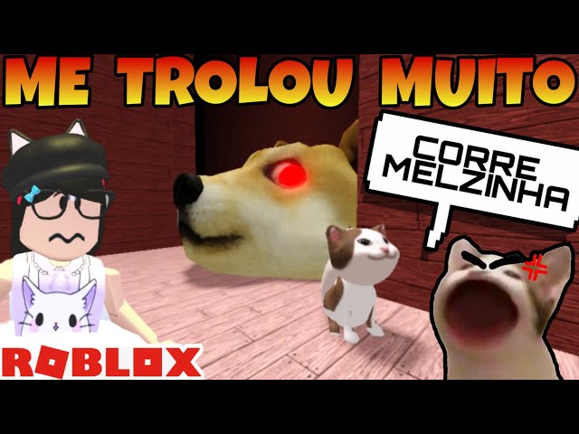 TENTE SALVAR OS GATINHOS DA CABEÇA DE CACHORRO GIGANTE!!! (DOGE HEAD  ESCAPE) 