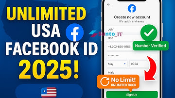 Unlimited U_SA Facebook Account Create 2025 | No Phone Number Needed | New Method Full Tutorial