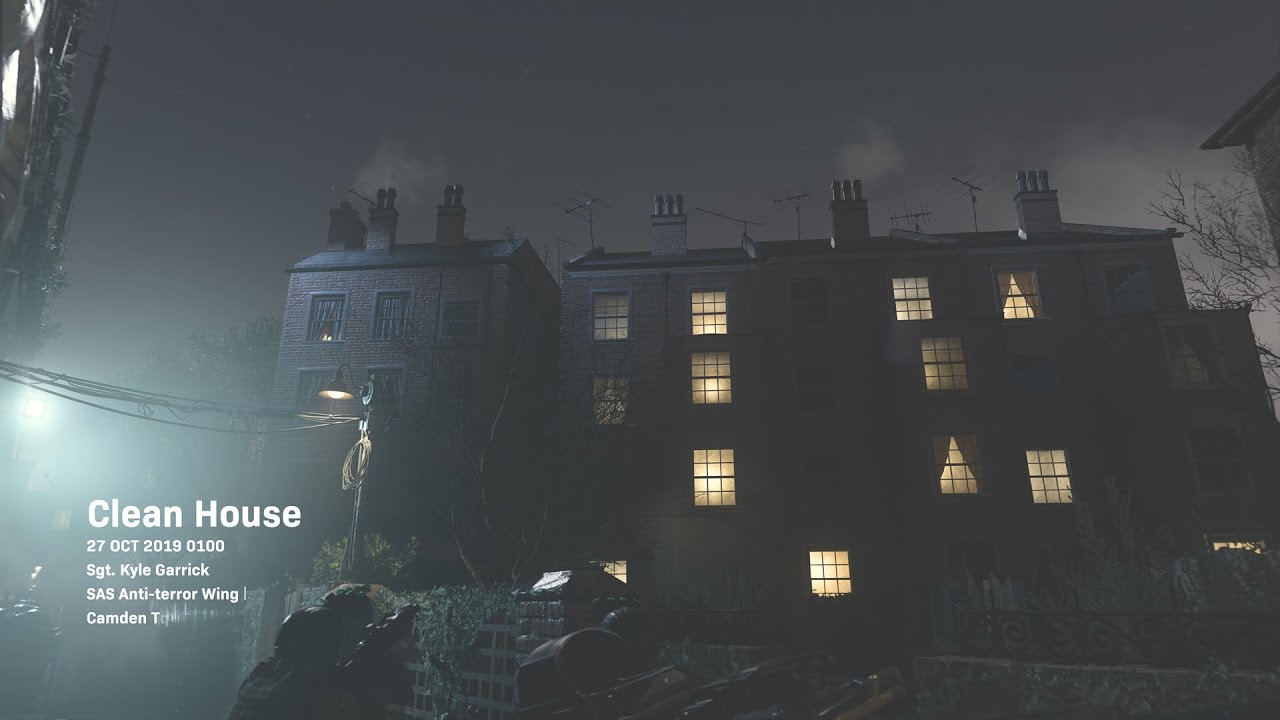 Call of duty modern warfare campaign Clean house no night vision ...