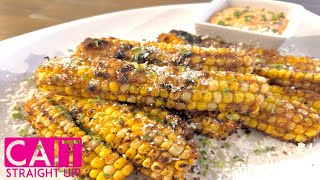 Grilled Barbecue Corn Ribs Recipe | Cait Straight Up