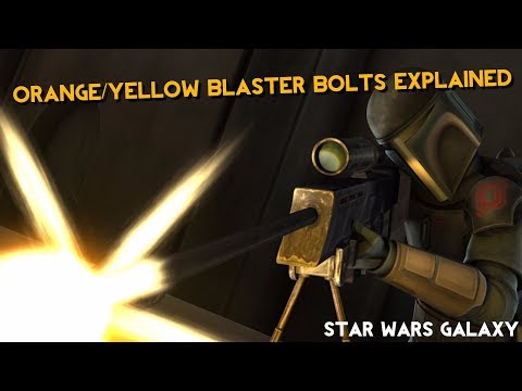 Blaster bolt colors