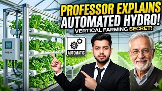 The Future of Farming: Fully Automated Vertical Hydroponics Setup! 🤖