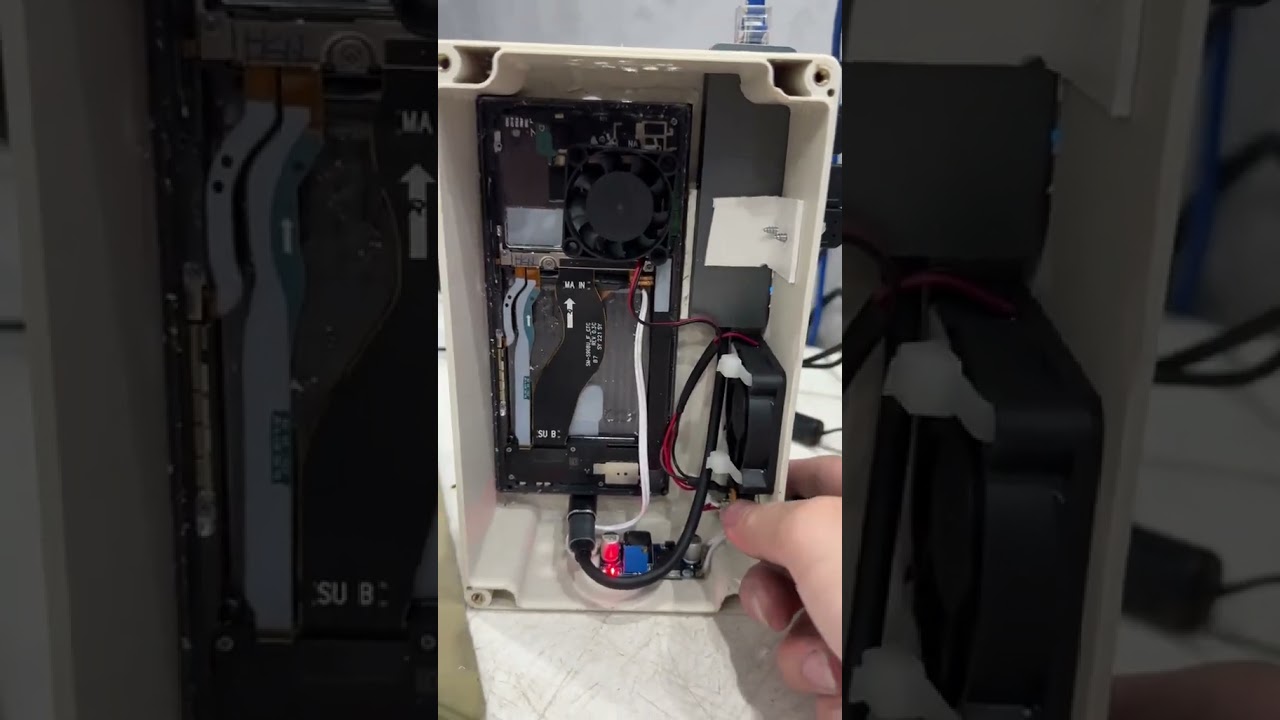 hoàn thiện mini PC từ samsung s22untra 