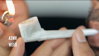 ASMR WEED - How to Roll a Pipe Joint