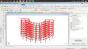 ARC BUILDING DESIGN BY STAAD PRO BY PRAYING LIPS FOUNDATION 9866548910