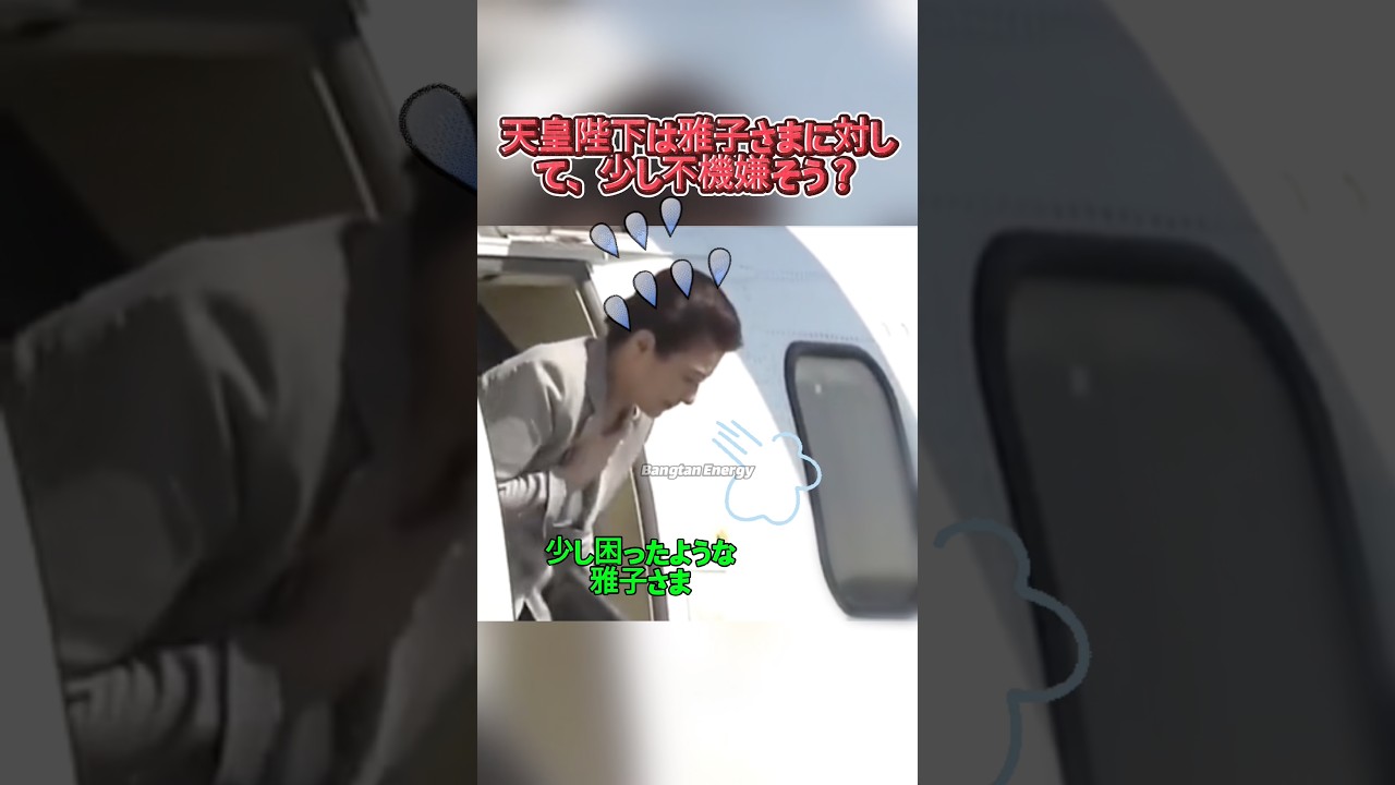 天皇陛下は雅子さまに対して、少し不機嫌そう？ #皇后雅子 #雅子さま #皇室