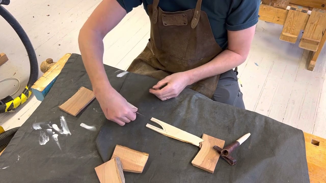 Ett förenklat sätt att skafta en kniv. Slöjdvargen