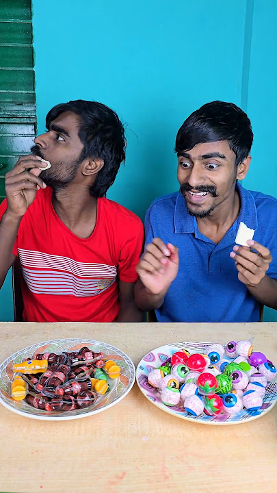 Stealing each others chocolate like pro 😂🍬🤣 #shorts #comedy