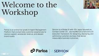Webinar : AI Agent Management Platform | Customer Experiences | Servion | Parloa