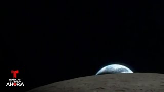 Astronauta de Artemis II comparte video inédito de la Tierra y la Luna | Noticias Telemundo