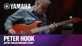 Yamaha | Artist Breakthrough Story | Peter Hook – “Playing Makes Me So Happy, I’ve Found Peace.”