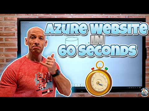 Host a Static Website in Azure in 60 Seconds