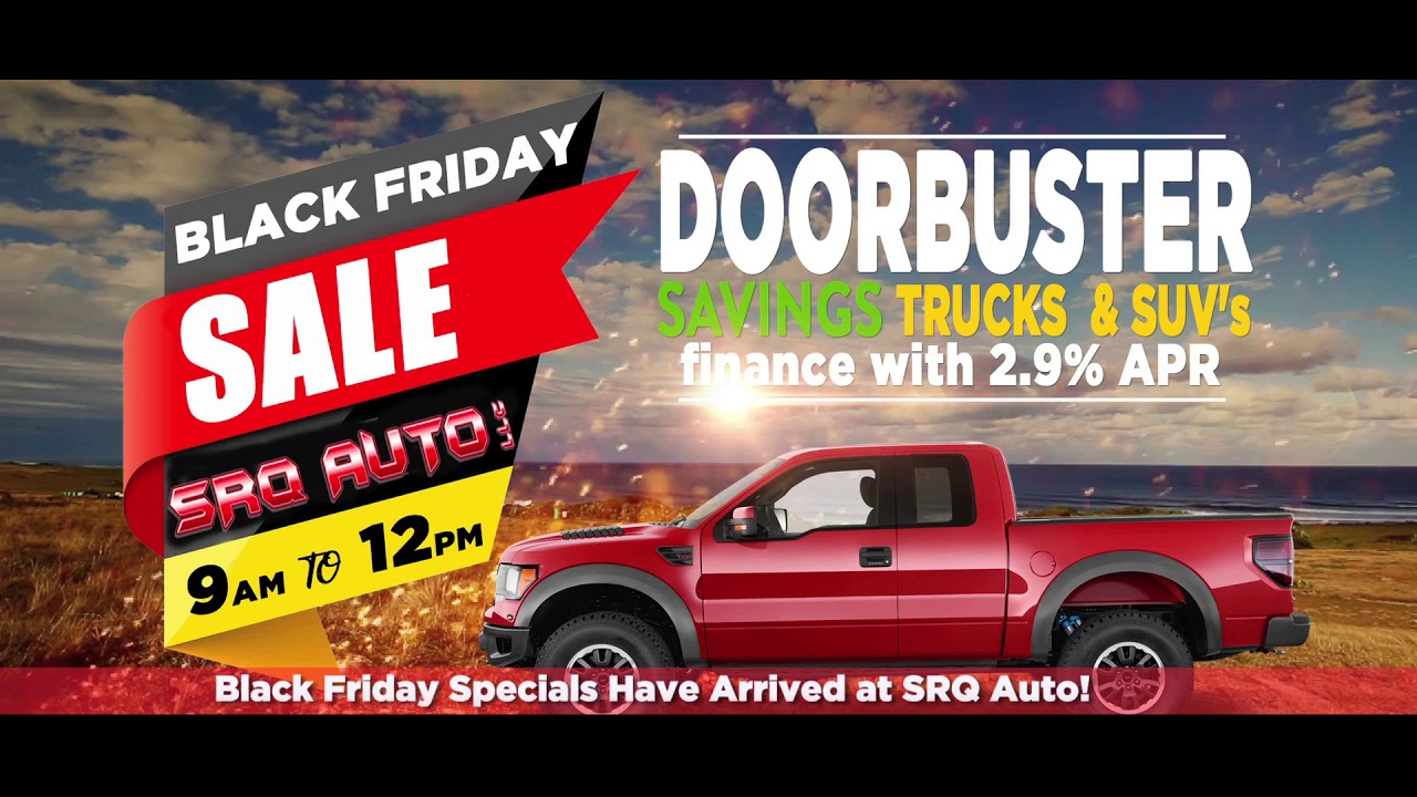 Black Friday specials have arrived at SRQ Auto!  www.srqauto.com