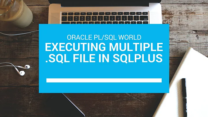 How to run Oracle Multiple .sql Script files using Single .sql file using sqlplus command line?