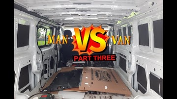 Vauxhall Vivaro Camper Van conversion (Part Three) - sound deadening and fitting the window.