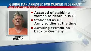 Gering man arrested for 1978 murder in Germany