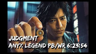 Judgment LEGEND Any% WR/PB Speedrun - 6:23:54
