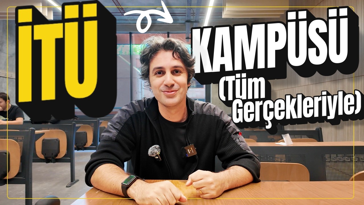 İSTANBUL TEKNİK ÜNİVERSİTESİ (İTÜ) KAMPÜS TURU | Tüm Olanakları ve Gerçekleri! 📌