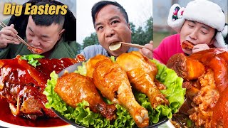 Bai Mao Has Countless Chicken Legs🍗| TikTok Video|Eating Spicy Food and Funny Pranks|Funny Mukbang